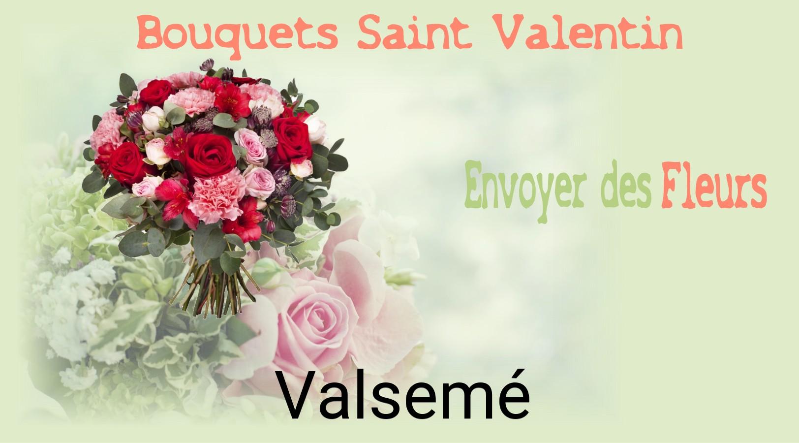 Roses de Saint-Valentin livrées à Valsemé